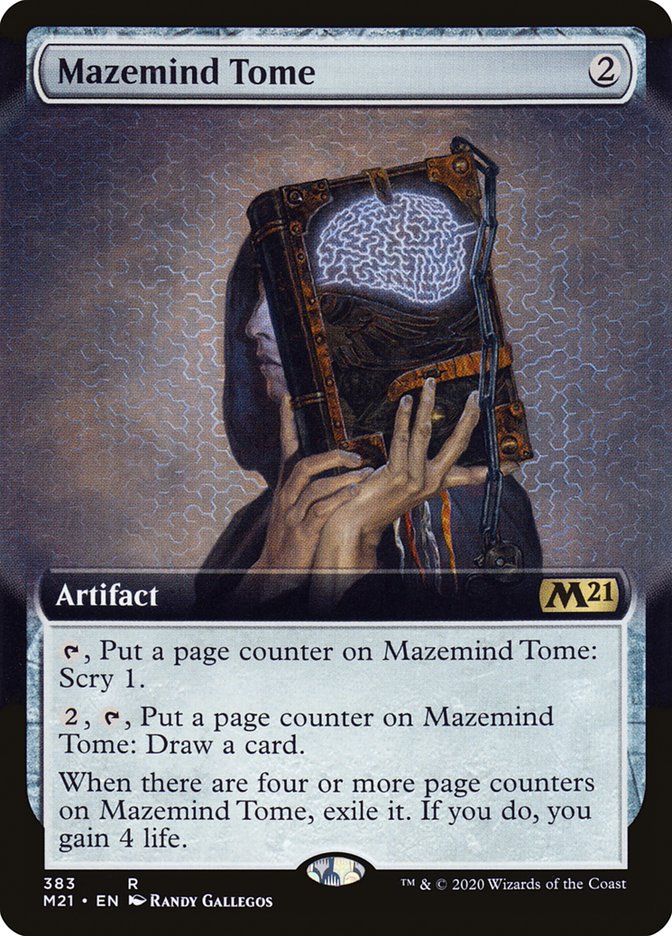 Mazemind Tome (Extended Art) [Core Set 2021] | L.A. Mood Comics and Games