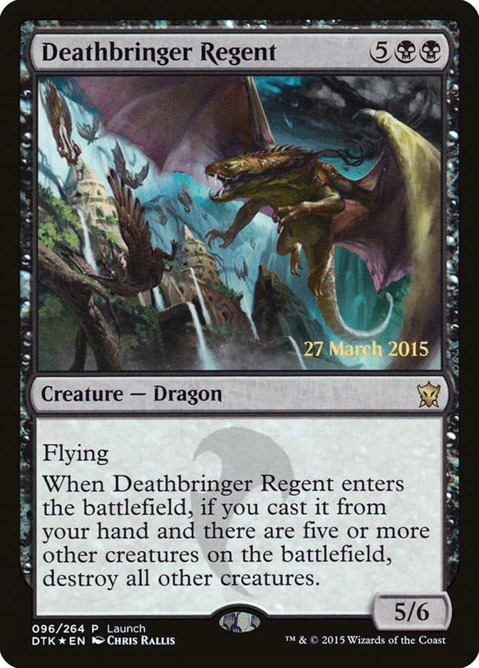 Deathbringer Regent (Launch) [Dragons of Tarkir Prerelease Promos] | L.A. Mood Comics and Games