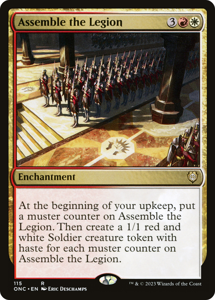 Assemble the Legion [Phyrexia: All Will Be One Commander] | L.A. Mood Comics and Games