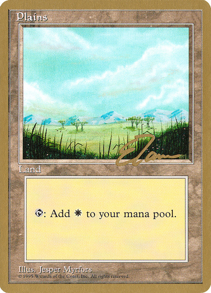 Plains (et365) (Eric Tam) [Pro Tour Collector Set] | L.A. Mood Comics and Games