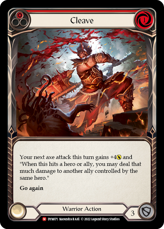 Cleave [DYN071] (Dynasty)  Rainbow Foil | L.A. Mood Comics and Games