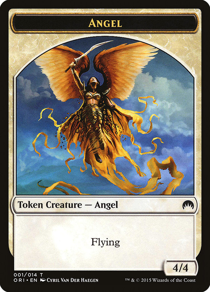 Angel Token [Magic Origins Tokens] | L.A. Mood Comics and Games