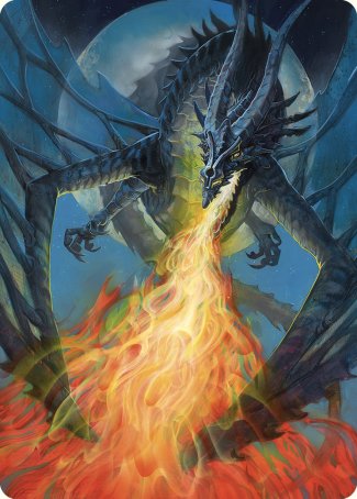 Balefire Dragon Art Card [Commander Masters Art Series] | L.A. Mood Comics and Games