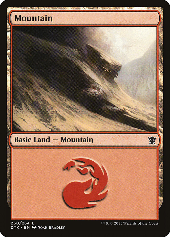 Mountain (260) [Dragons of Tarkir] | L.A. Mood Comics and Games