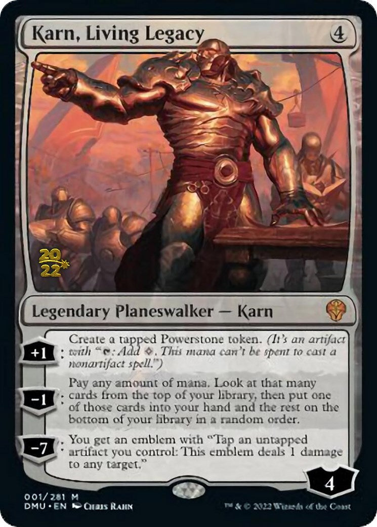 Karn, Living Legacy [Dominaria United Prerelease Promos] | L.A. Mood Comics and Games