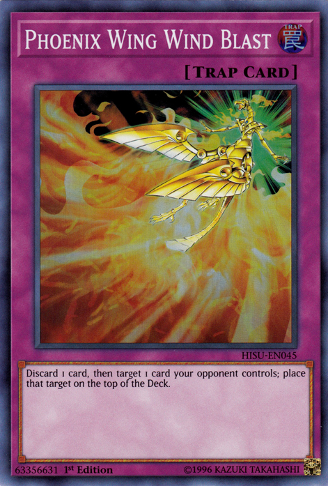 Phoenix Wing Wind Blast [HISU-EN045] Super Rare | L.A. Mood Comics and Games