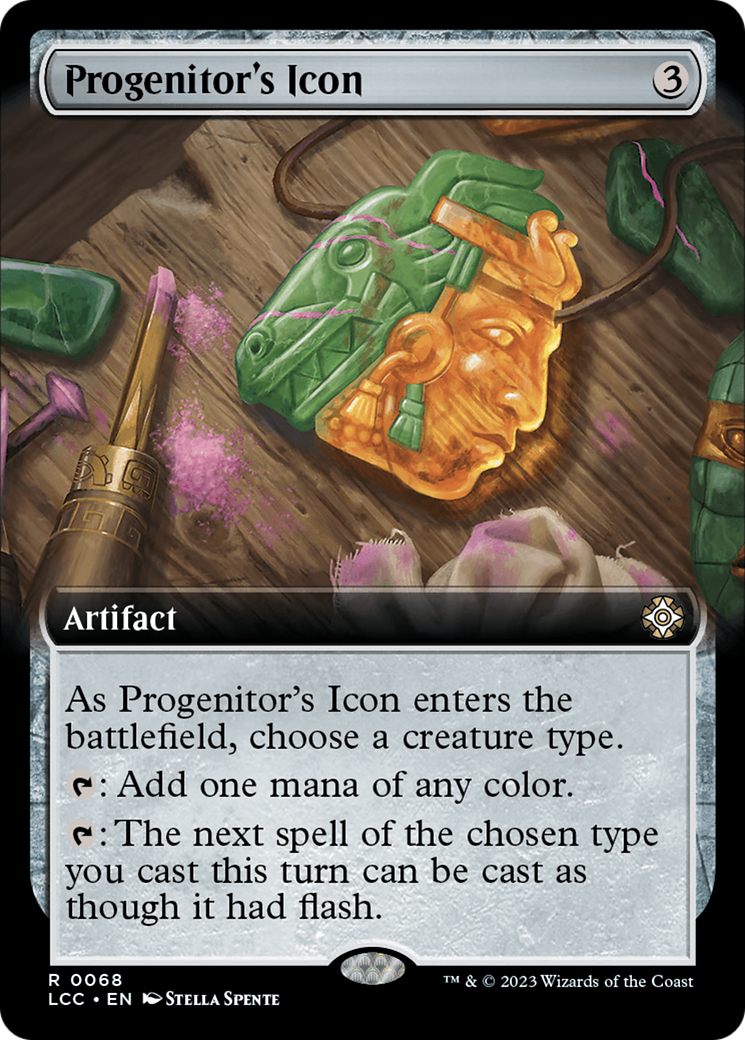 Progenitor's Icon (Extended Art) [The Lost Caverns of Ixalan Commander] | L.A. Mood Comics and Games