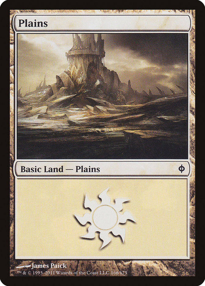 Plains (166) [New Phyrexia] | L.A. Mood Comics and Games