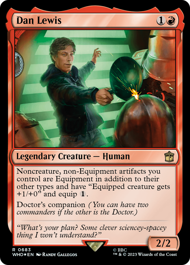 Dan Lewis (Surge Foil) [Doctor Who] | L.A. Mood Comics and Games