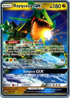 Rayquaza GX (109/168) (Dragones y Sombras - Pedro Eugenio Torres) [World Championships 2018] | L.A. Mood Comics and Games