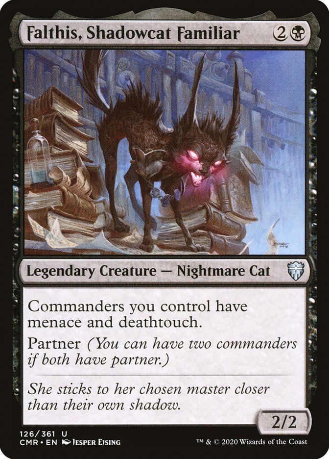 Falthis, Shadowcat Familiar [Commander Legends] | L.A. Mood Comics and Games