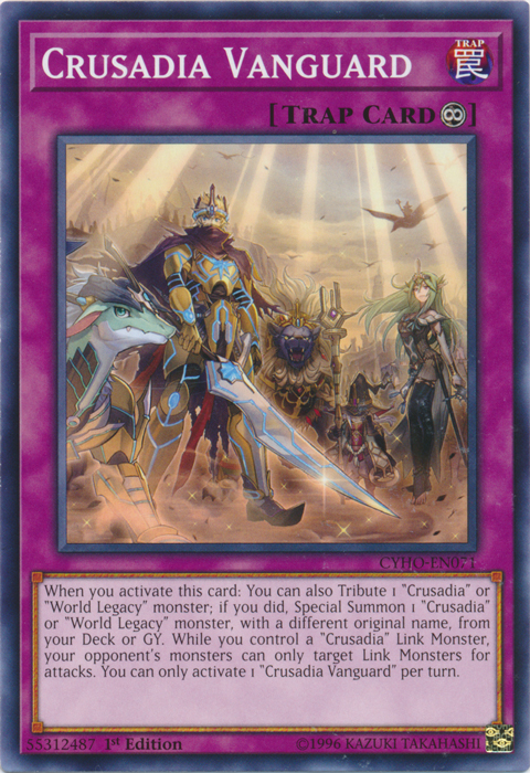 Crusadia Vanguard [CYHO-EN071] Common | L.A. Mood Comics and Games