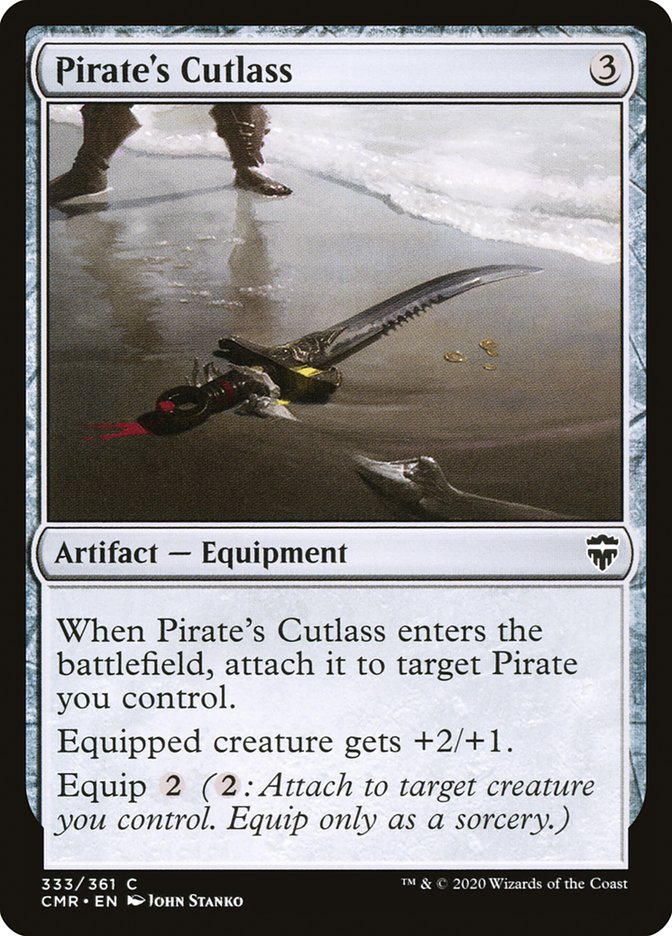 Pirate's Cutlass [Commander Legends] | L.A. Mood Comics and Games
