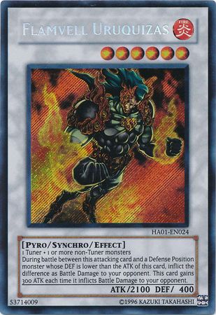 Flamvell Uruquizas [HA01-EN024] Secret Rare | L.A. Mood Comics and Games