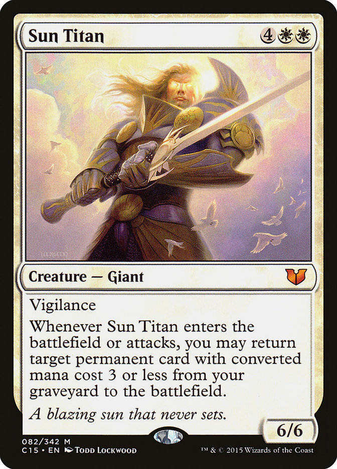 Sun Titan [Commander 2015] | L.A. Mood Comics and Games