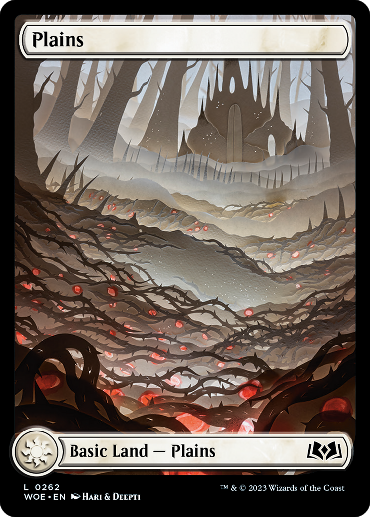 Plains (262) (Full-Art) [Wilds of Eldraine] | L.A. Mood Comics and Games