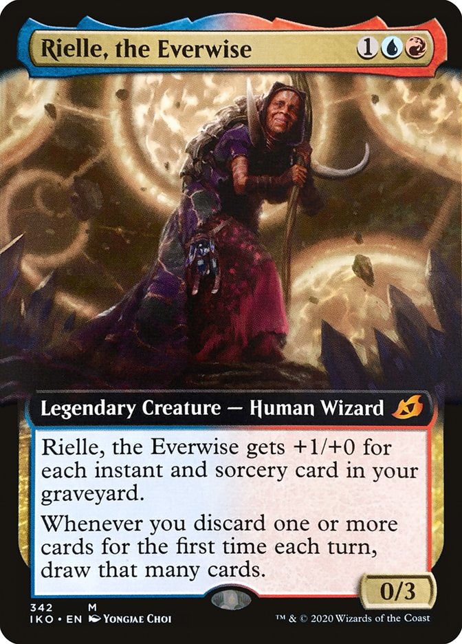 Rielle, the Everwise (Extended Art) [Ikoria: Lair of Behemoths] | L.A. Mood Comics and Games