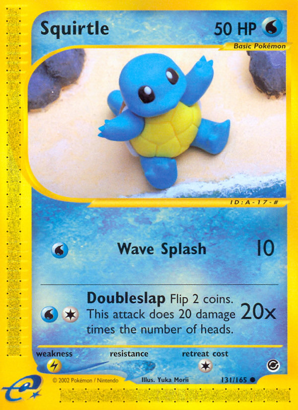 Squirtle (131/165) [Expedition: Base Set] | L.A. Mood Comics and Games