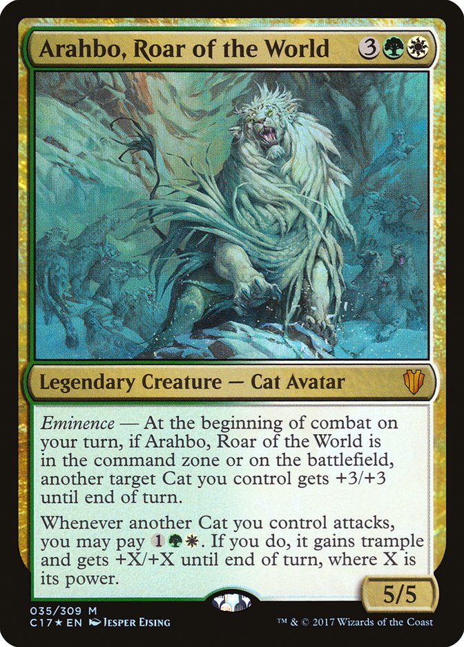 Arahbo, Roar of the World [Commander 2017] | L.A. Mood Comics and Games