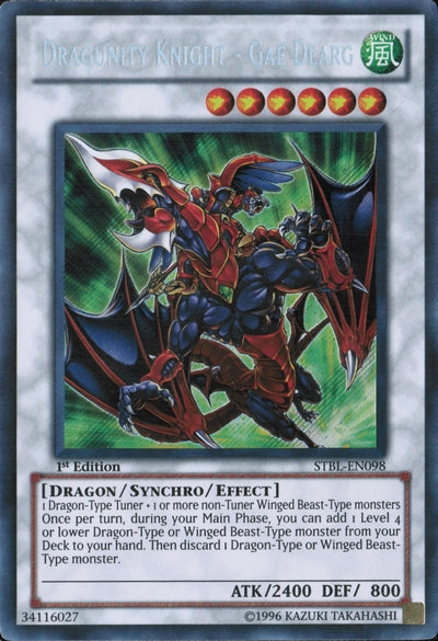 Dragunity Knight - Gae Dearg [STBL-EN098] Secret Rare | L.A. Mood Comics and Games