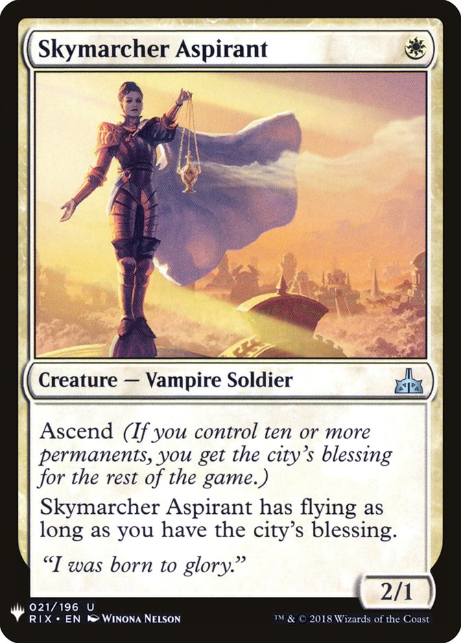 Skymarcher Aspirant [Mystery Booster] | L.A. Mood Comics and Games