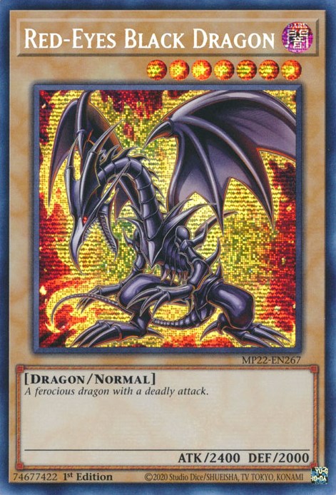 Red-Eyes Black Dragon [MP22-EN267] Prismatic Secret Rare | L.A. Mood Comics and Games