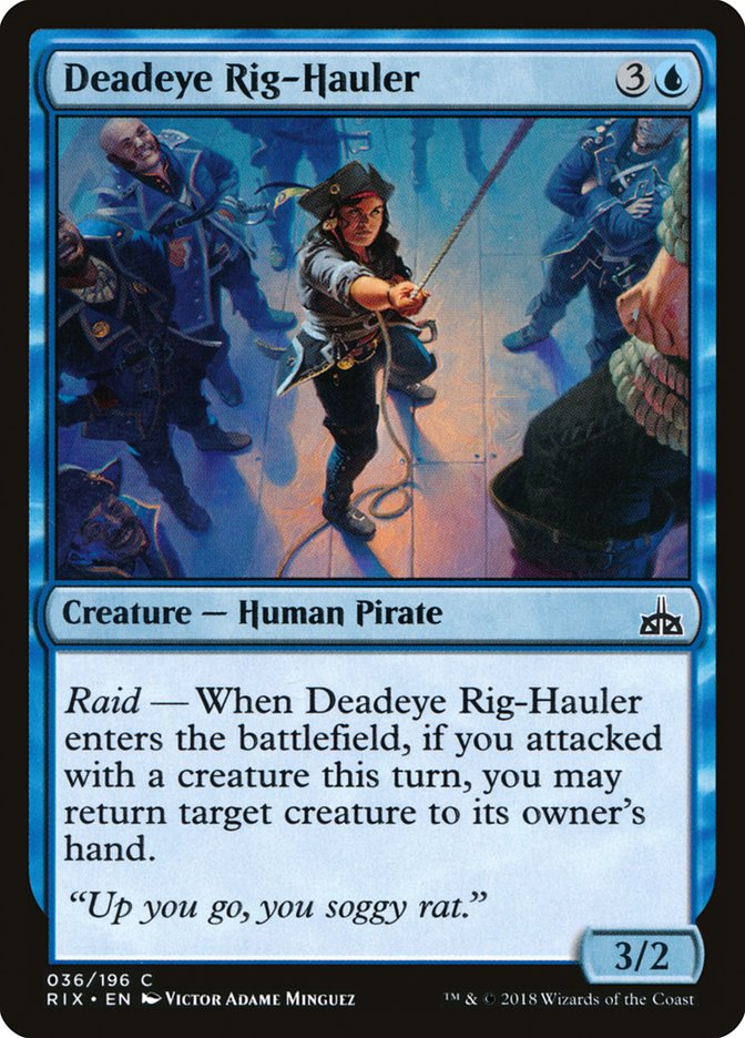 Deadeye Rig-Hauler [Rivals of Ixalan] | L.A. Mood Comics and Games