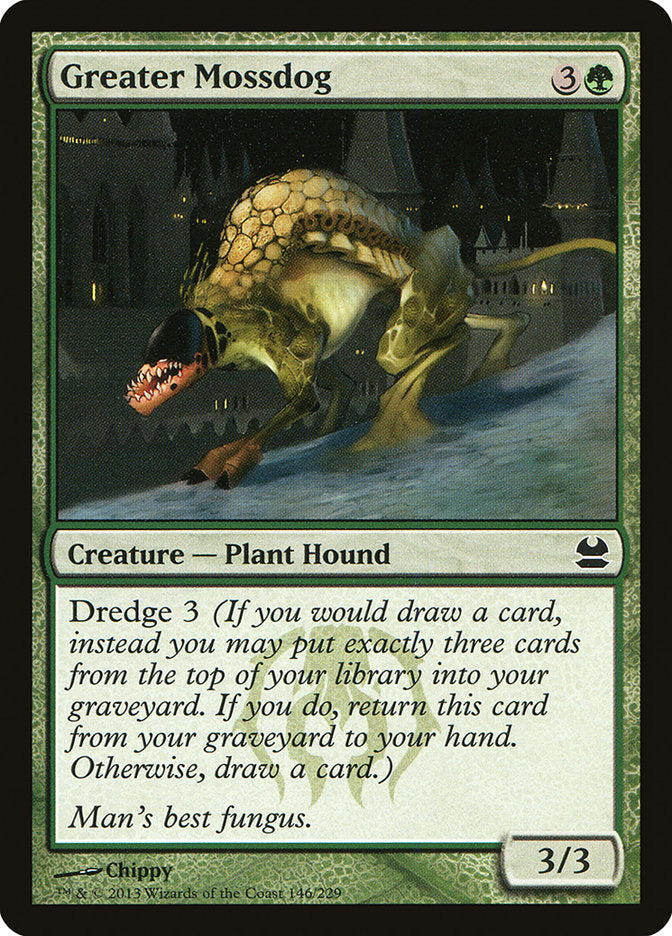 Greater Mossdog [Modern Masters] | L.A. Mood Comics and Games