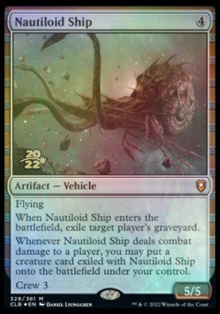 Nautiloid Ship [Commander Legends: Battle for Baldur's Gate Prerelease Promos] | L.A. Mood Comics and Games