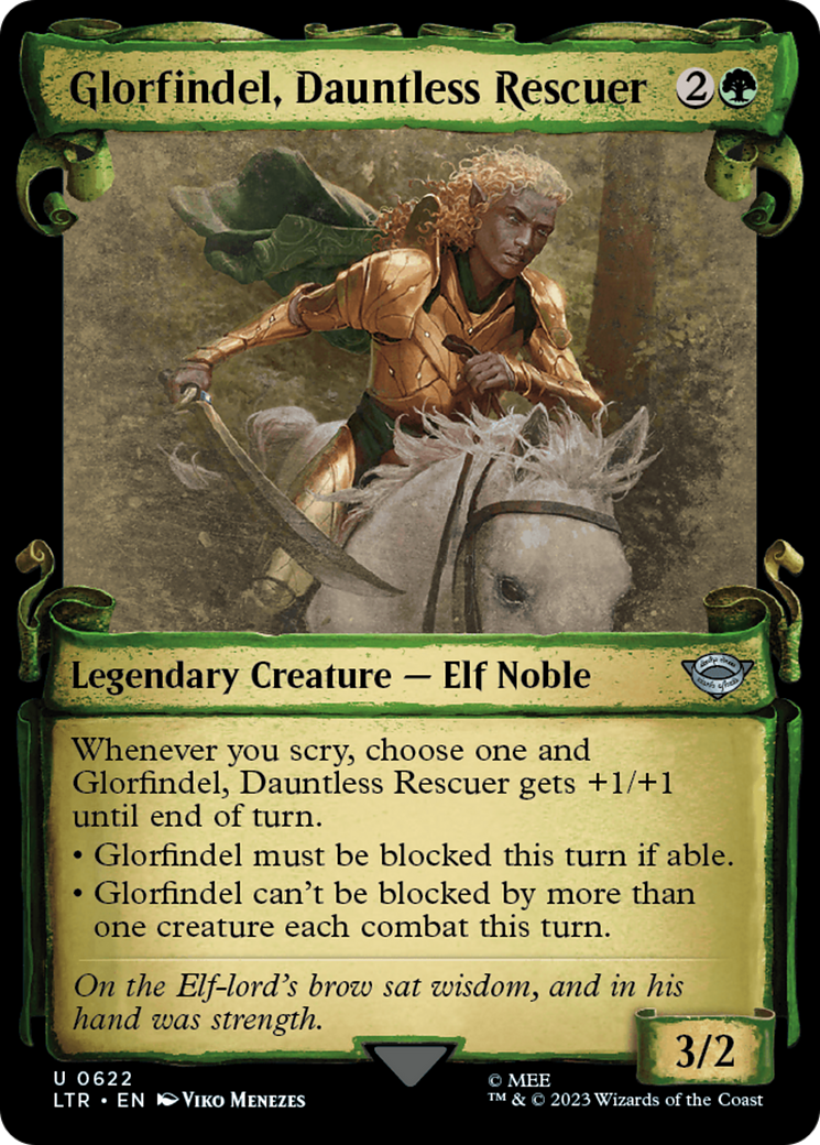 Glorfindel, Dauntless Rescuer [The Lord of the Rings: Tales of Middle-Earth Showcase Scrolls] | L.A. Mood Comics and Games