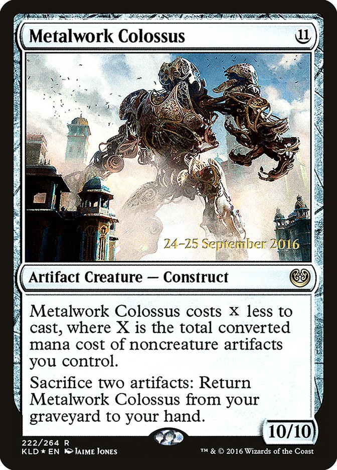 Metalwork Colossus [Kaladesh Prerelease Promos] | L.A. Mood Comics and Games