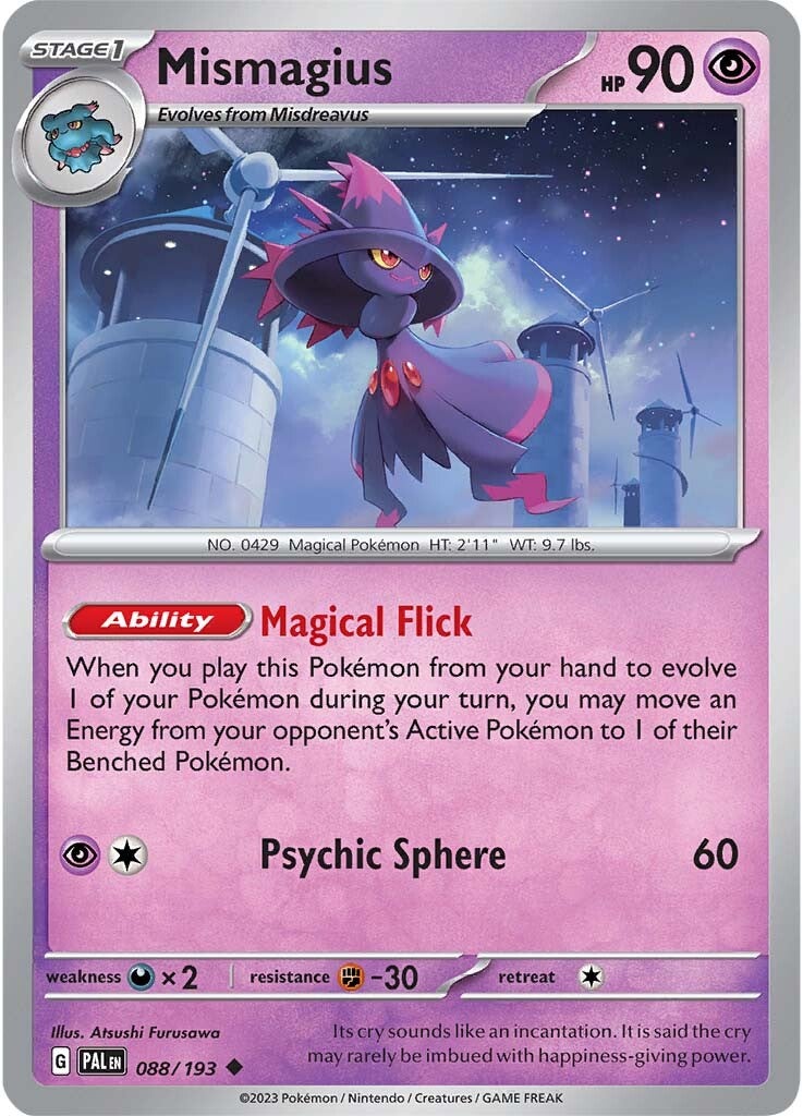 Mismagius (088/193) [Scarlet & Violet: Paldea Evolved] | L.A. Mood Comics and Games