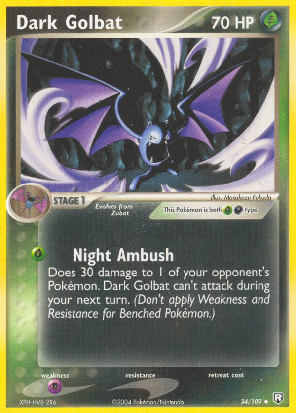 Dark Golbat (34/109) [EX: Team Rocket Returns] | L.A. Mood Comics and Games