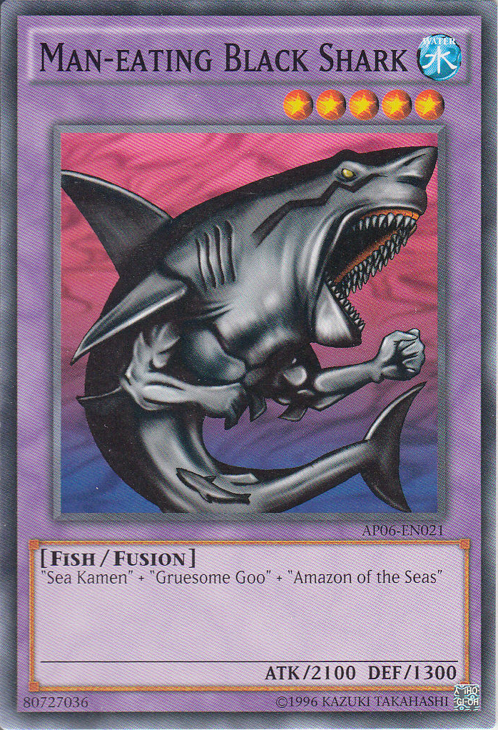Man-eating Black Shark [AP06-EN021] Common | L.A. Mood Comics and Games