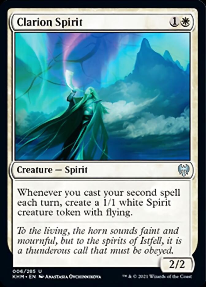 Clarion Spirit [Kaldheim] | L.A. Mood Comics and Games
