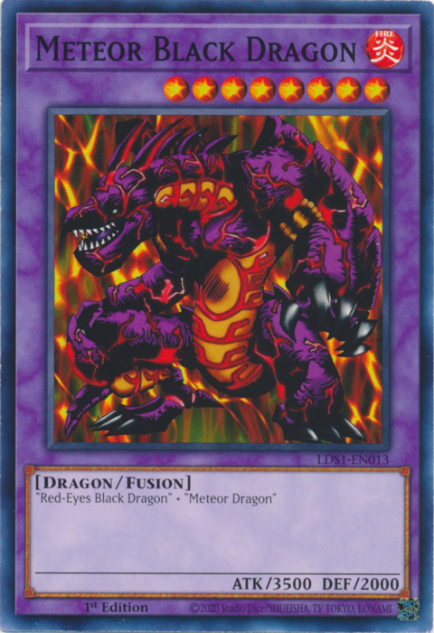 Meteor Black Dragon [LDS1-EN013] Common | L.A. Mood Comics and Games