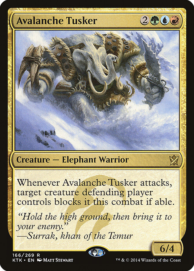 Avalanche Tusker [Khans of Tarkir] | L.A. Mood Comics and Games