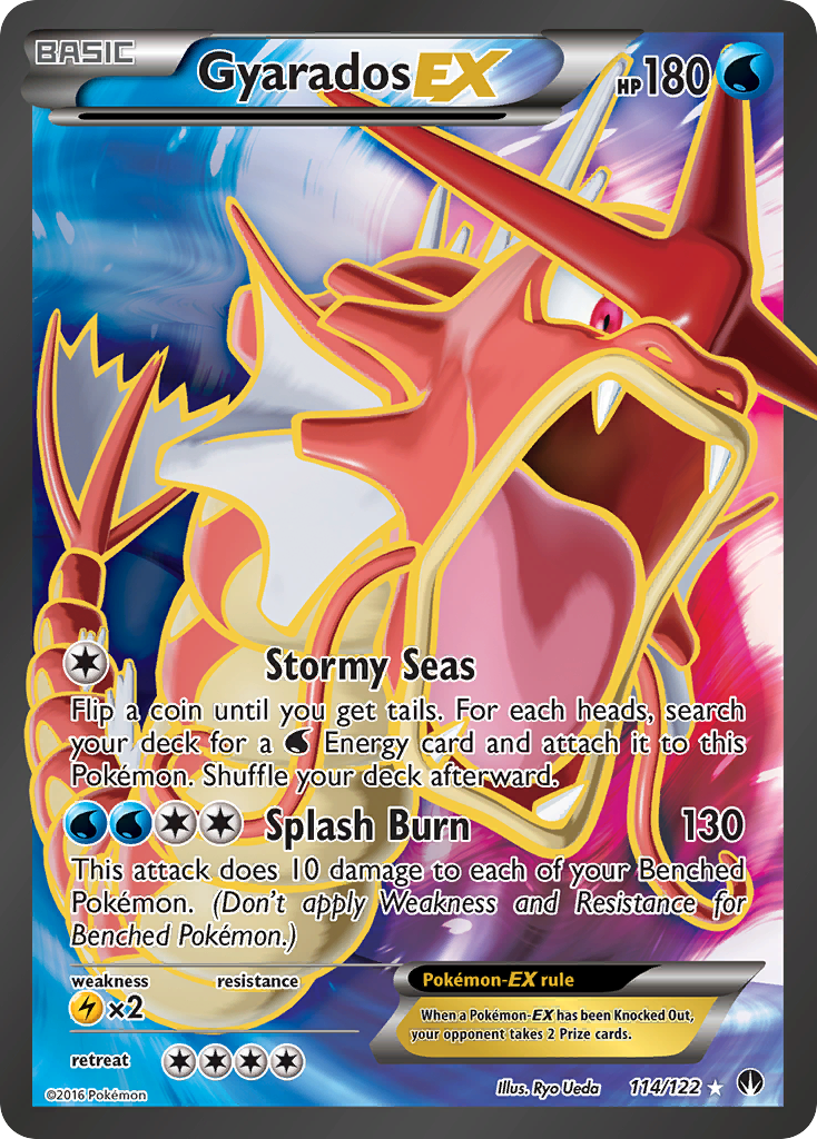 Gyarados EX (114/122) [XY: BREAKpoint] | L.A. Mood Comics and Games