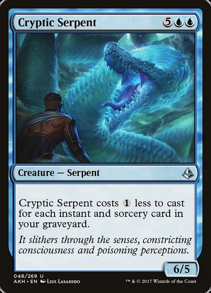 Cryptic Serpent [Amonkhet] | L.A. Mood Comics and Games