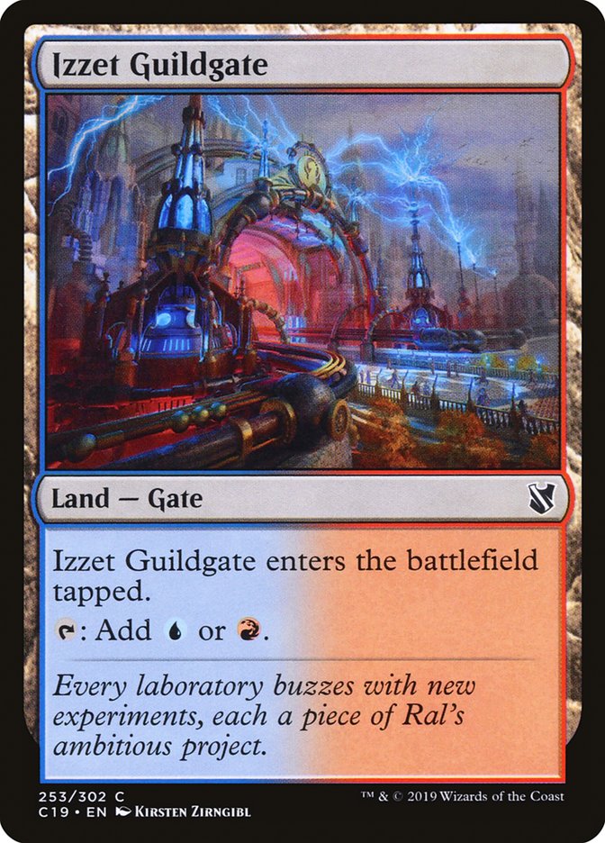 Izzet Guildgate [Commander 2019] | L.A. Mood Comics and Games