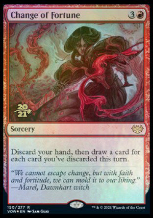 Change of Fortune [Innistrad: Crimson Vow Prerelease Promos] | L.A. Mood Comics and Games
