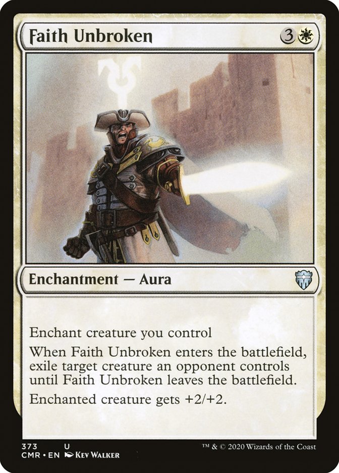 Faith Unbroken [Commander Legends] | L.A. Mood Comics and Games
