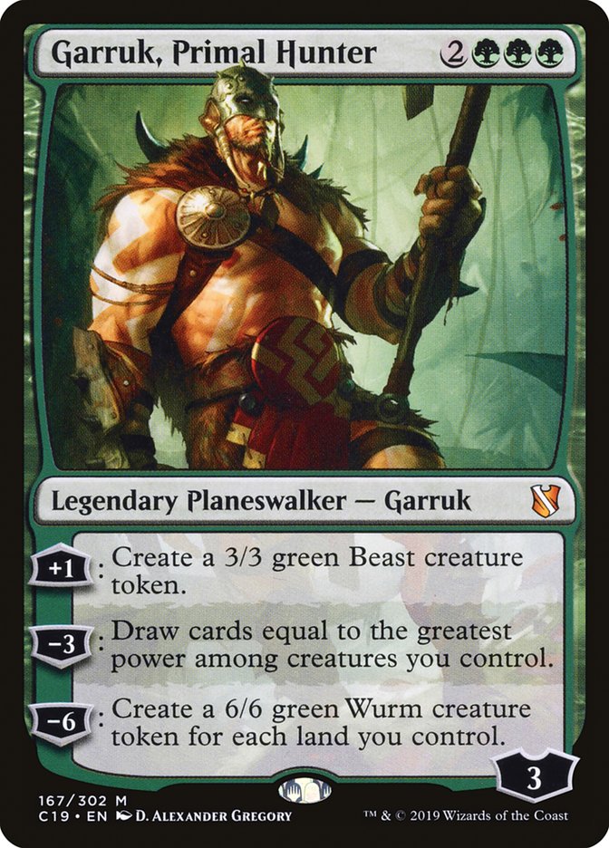 Garruk, Primal Hunter [Commander 2019] | L.A. Mood Comics and Games