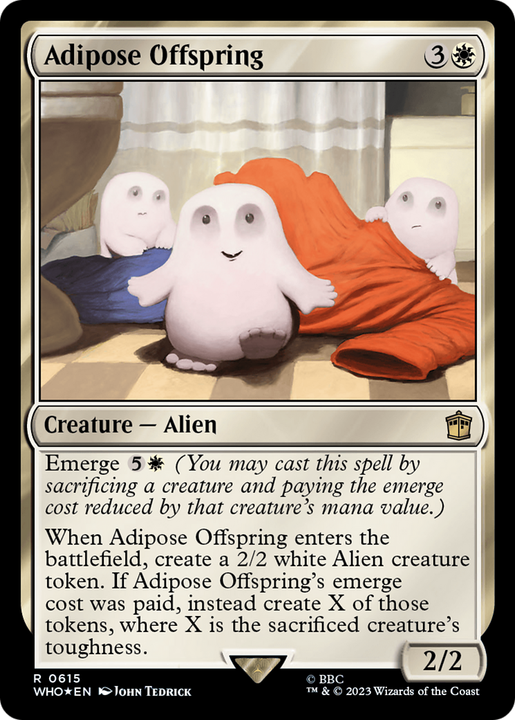 Adipose Offspring (Surge Foil) [Doctor Who] | L.A. Mood Comics and Games