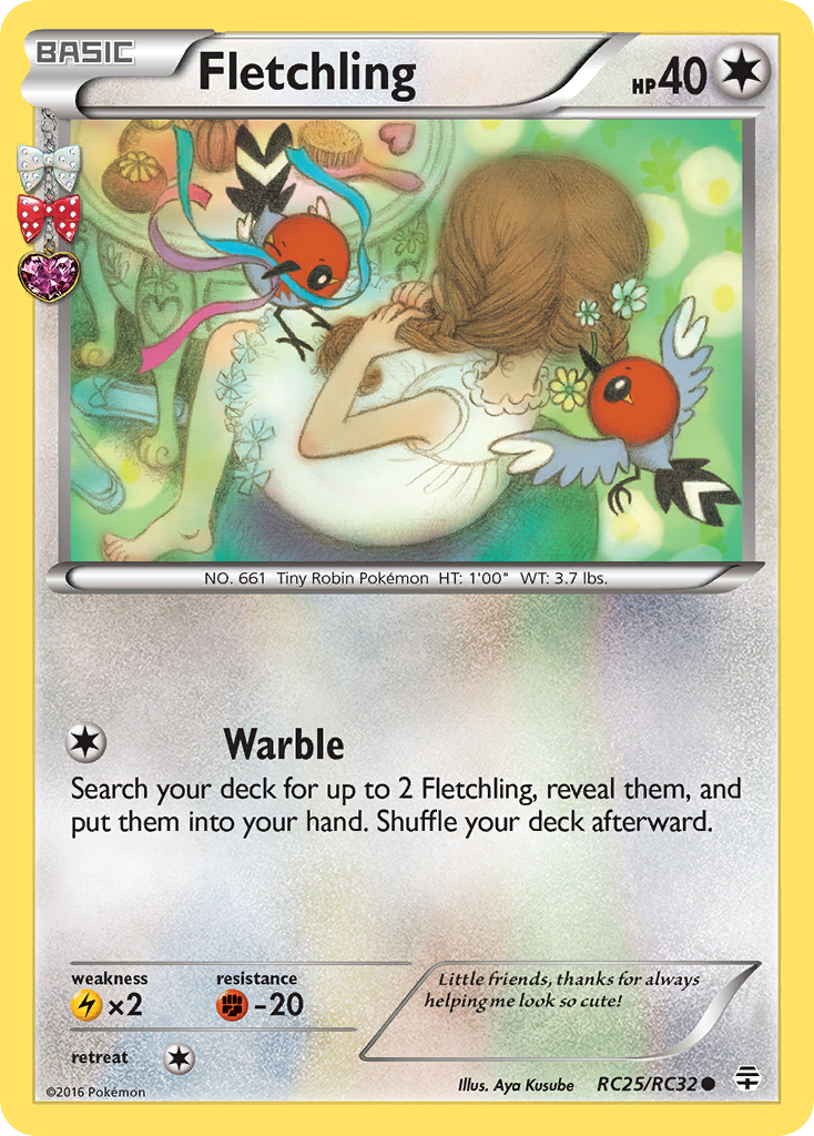 Fletchling (RC25/RC32) [XY: Generations] | L.A. Mood Comics and Games