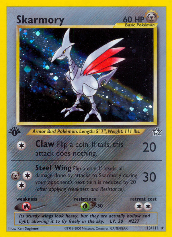 Skarmory (13/111) [Neo Genesis 1st Edition] | L.A. Mood Comics and Games