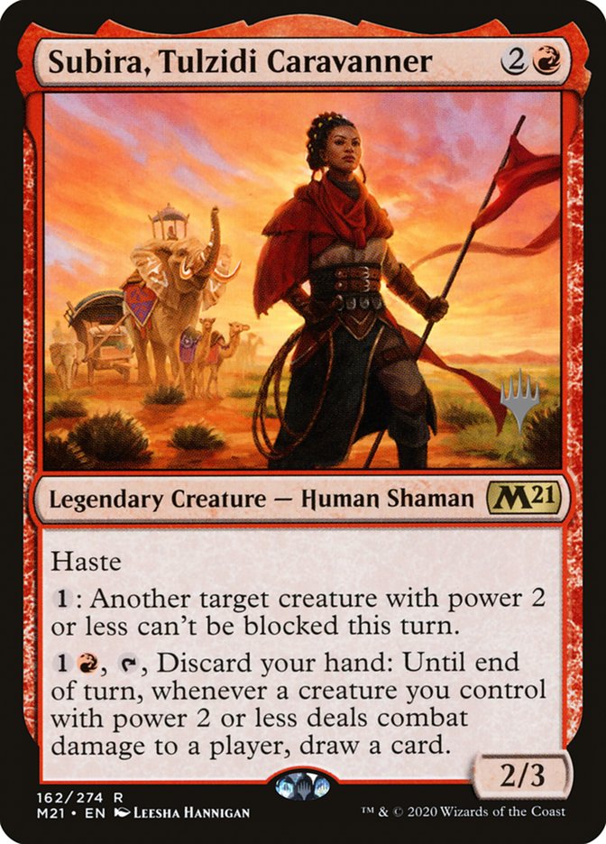 Subira, Tulzidi Caravanner (Promo Pack) [Core Set 2021 Promos] | L.A. Mood Comics and Games