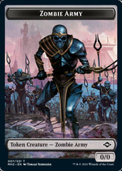 Clue (14) // Zombie Army Double-Sided Token [Modern Horizons 2 Tokens] | L.A. Mood Comics and Games