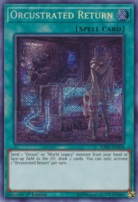 Orcustrated Return [SOFU-EN058] Secret Rare | L.A. Mood Comics and Games