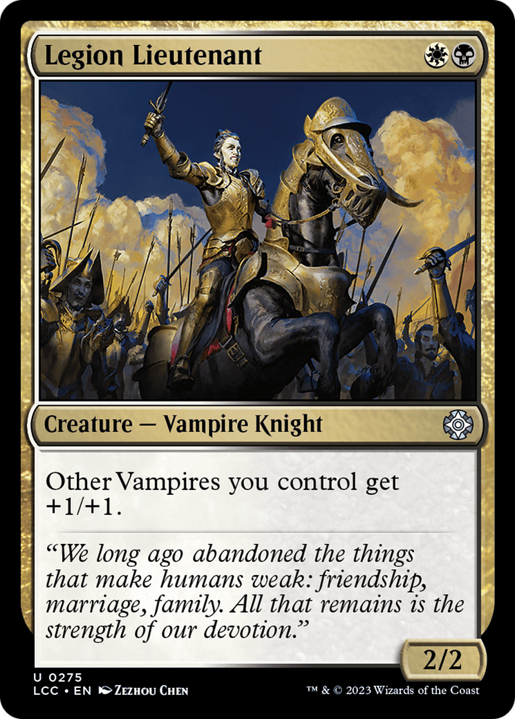 Legion Lieutenant [The Lost Caverns of Ixalan Commander] | L.A. Mood Comics and Games